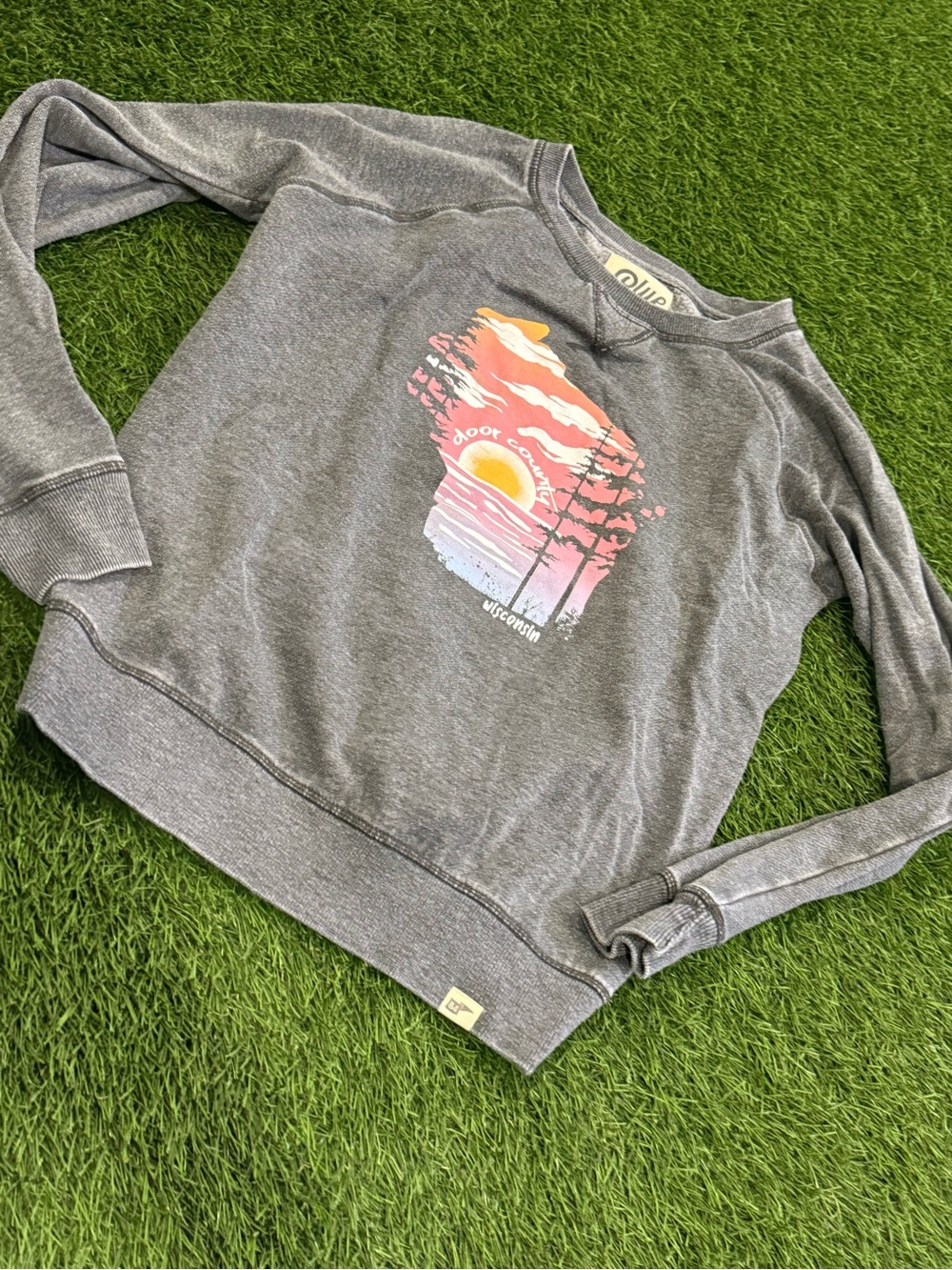 Blue 84 Crewneck Sweatshirt - Door County WI